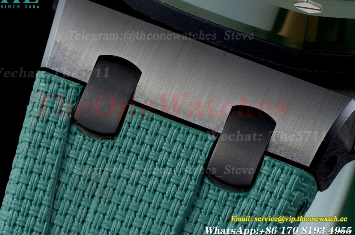 Ceramic Green A3126 2020 44mm Royal Offshore Oak RSF Dial RU 0411